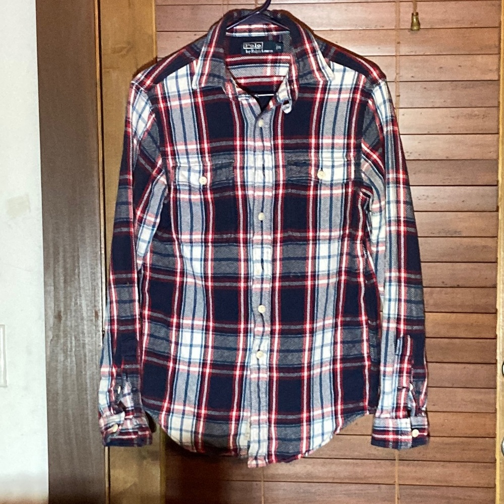 Polo Ralph Lauren Plaid Flannel Like New Small. Mens